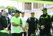 Alcalde Char da inicio a construcción de nueva estación de policía El Bosque