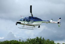 Barranquilla fortalece la seguridad con el helicóptero Halcón