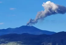 Procuraduría Insta a Fortalecer la Respuesta ante la Alerta Naranja por Actividad del Volcán Puracé