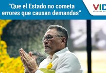 «Que el Estado no cometa errores que causan demandas»