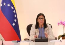 Delcy Rodríguez: ‘La política venezolana debe resolver nuestras divergencias, no Washington