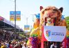 La carroza de la Gobernación que deslumbró en el Carnaval de Barranquilla
