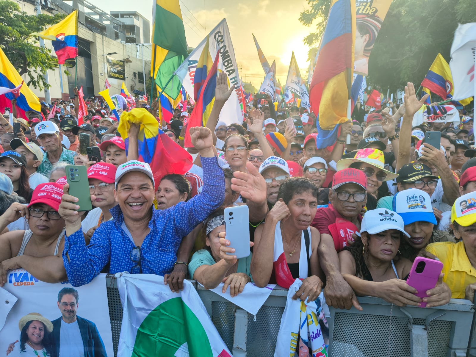 Con multitudinario cierre en Barranquilla, Iván Cepeda presenta su hoja de ruta: justicia, equidad y mano dura contra la corrupción