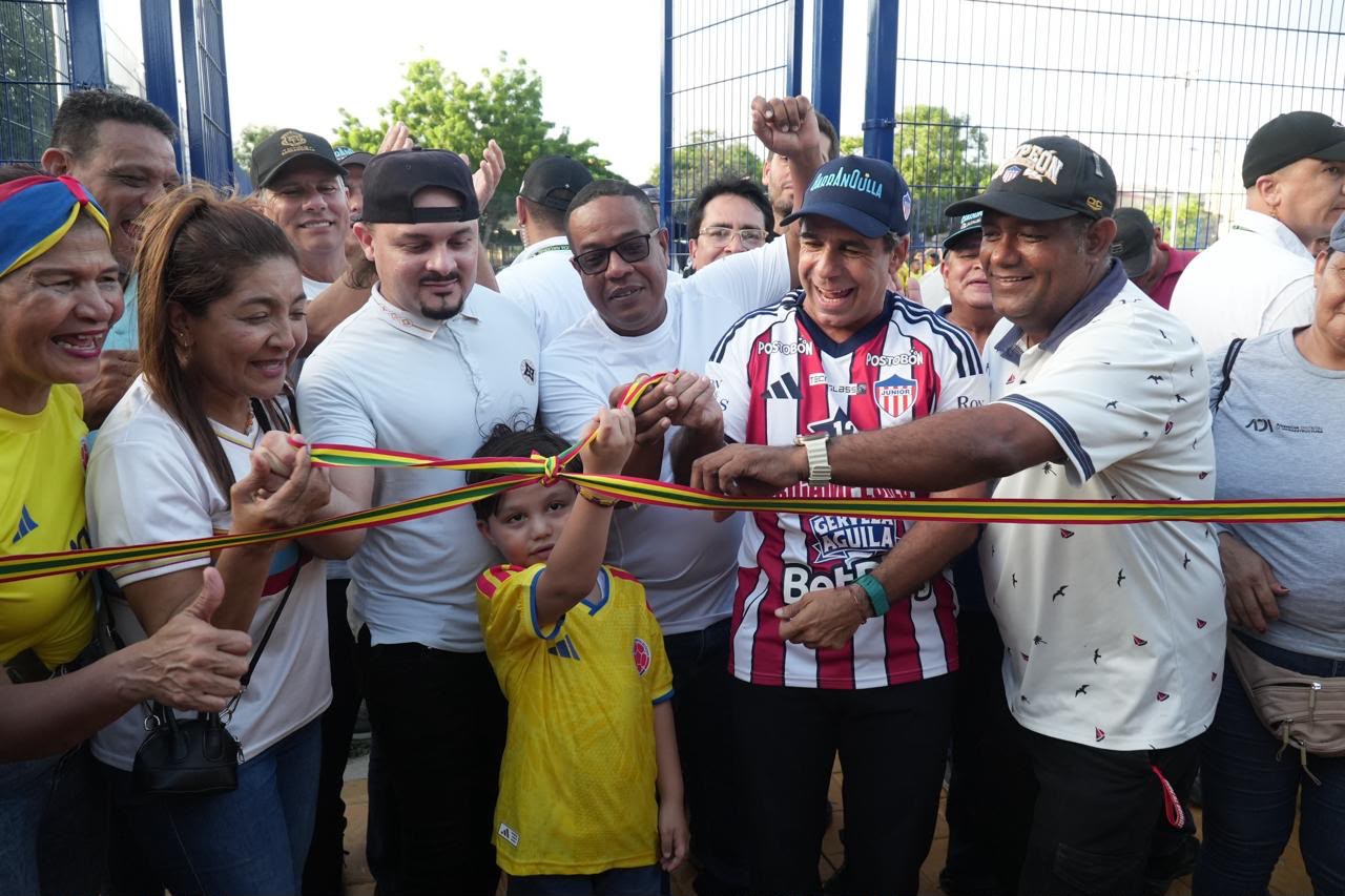 Barranquilla inaugura la nueva cancha ‘Los Tubos’ en la Ciudadela 20 de Julio para el beneficio de 52.000 habitantes