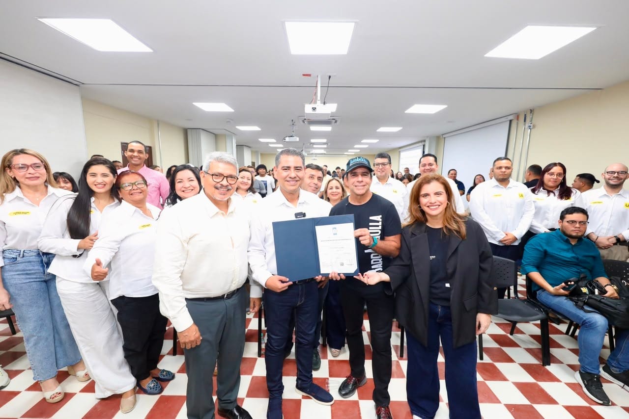 IUB es la única universidad pública de Colombia con el Sello Platino de Sostenibilidad de ICONTEC: alcalde Char