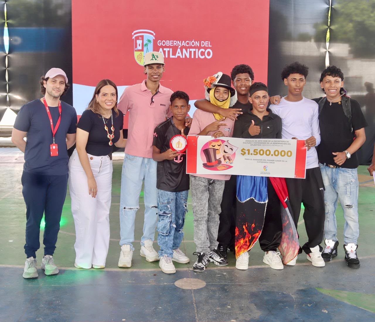 Gobernación del Atlántico reunió a 370 artistas en los Zonales de Arte 2026 realizados en Palmar de Varela